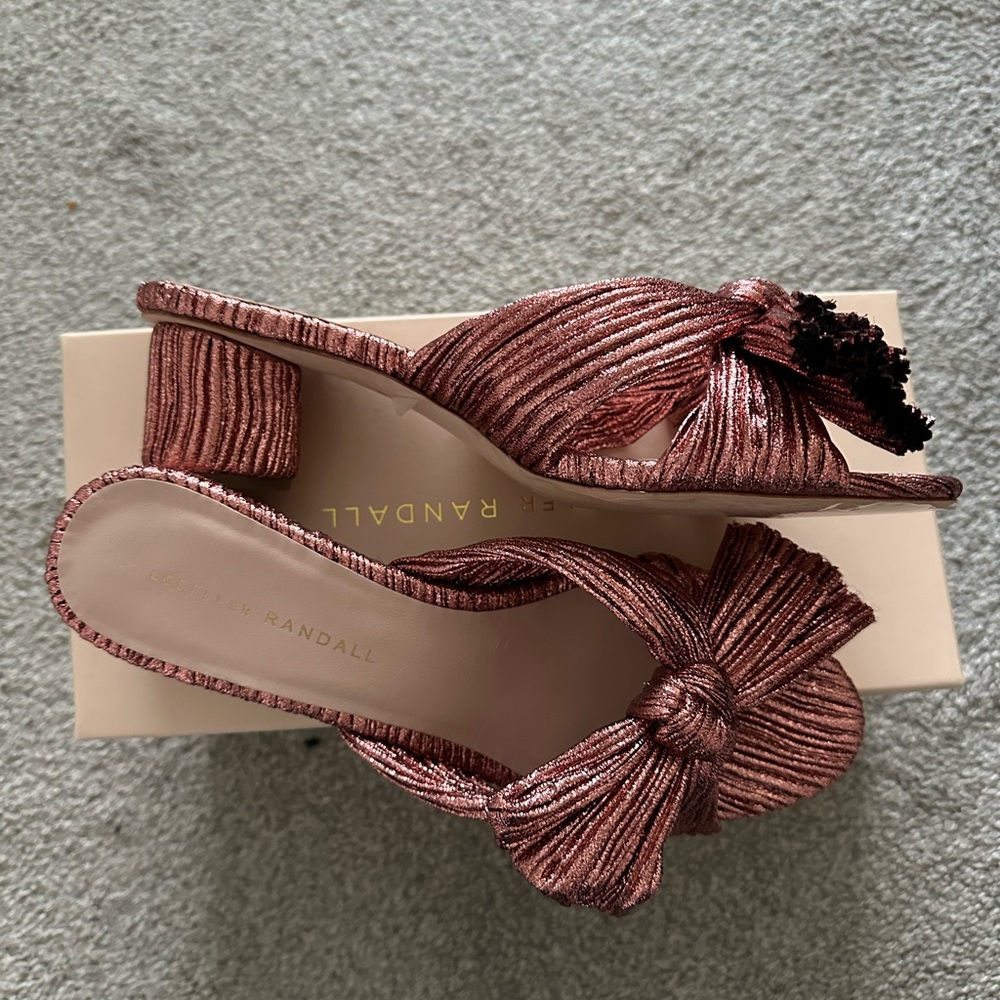 Loeffler Randall Women's Bow Sandals Sz 9